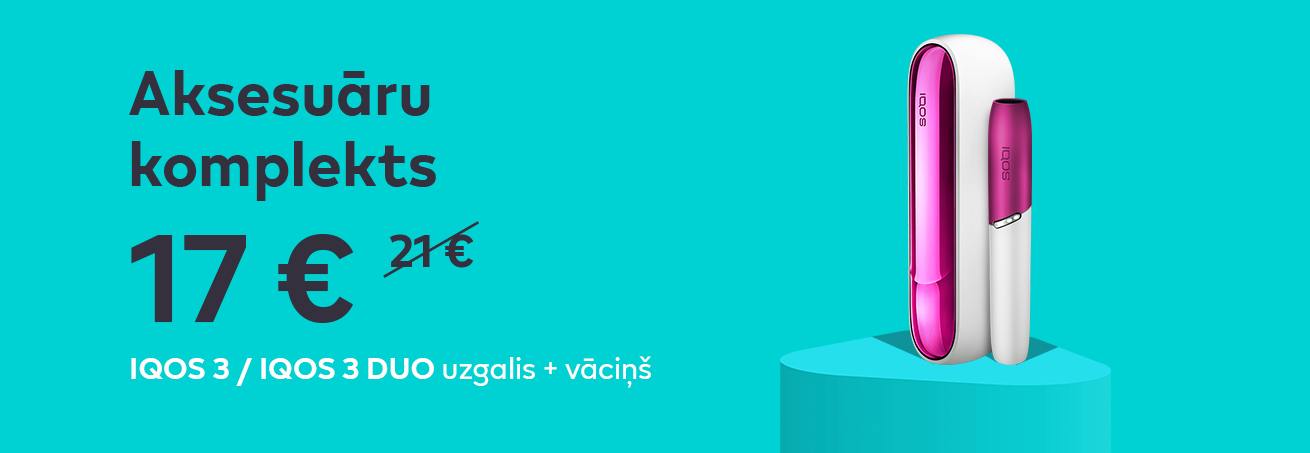 PIEŠĶIR SAVAM IQOS VAIRĀK KRĀSU