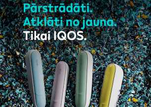 Pārstrādāti un atklāti no jauna - IQOS 3 DUO vāciņi