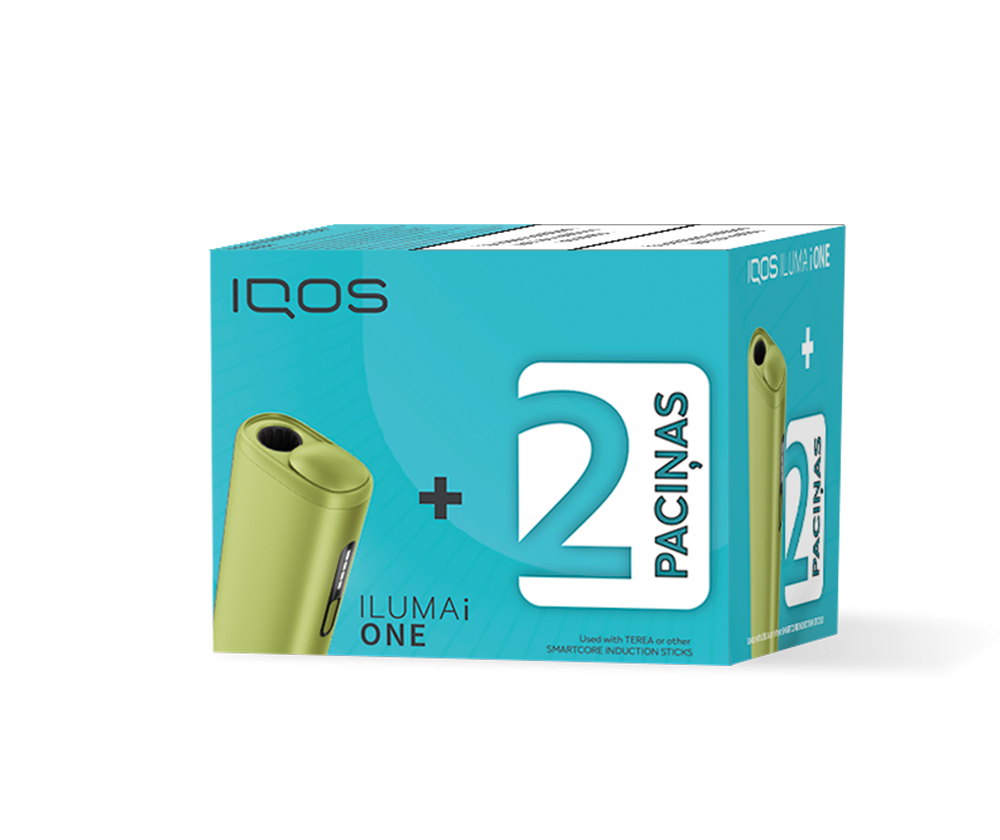 IQOS ILUMA i ONE and 2 TEREA packs