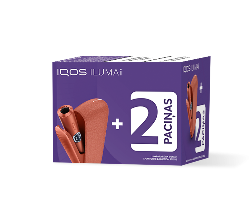 IQOS ILUMA i ONE and 2 LEVIA packs