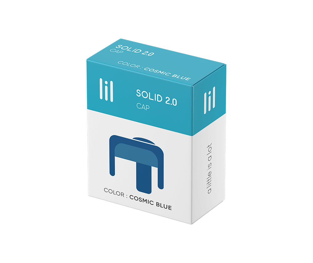 lil solid 2.0 Колпачок cosmic blue 2