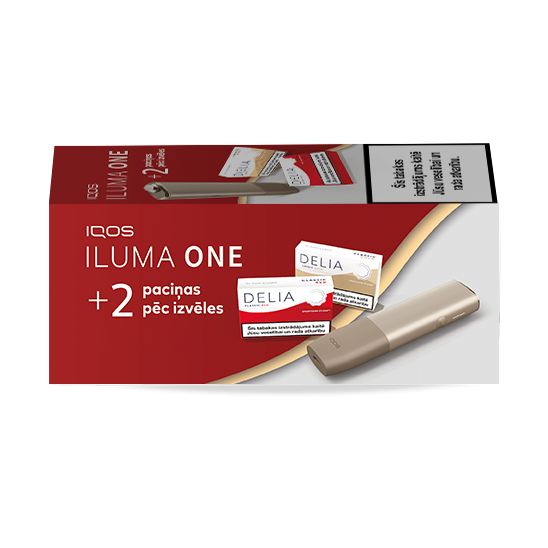 IQOS ILUMA ONE и 2 упаковки DELIA