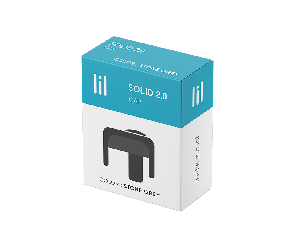 lil solid 2.0 Колпачок stone grey 2