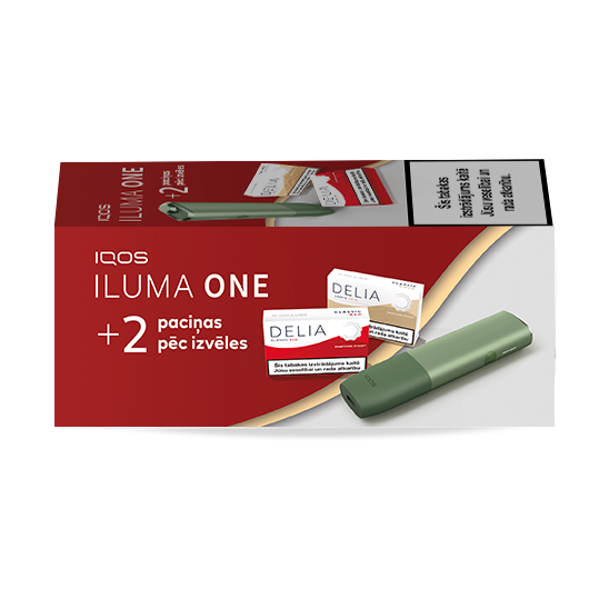 IQOS ILUMA ONE и 2 упаковки DELIA