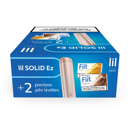 lil SOLID Ez цвета розового золота и 2 упаковки Fiit