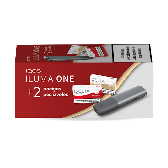 IQOS ILUMA ONE и 2 упаковки DELIA