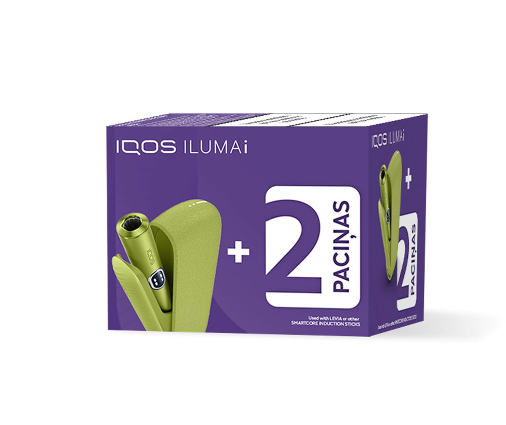 IQOS ILUMA i ONE and 2 LEVIA packs