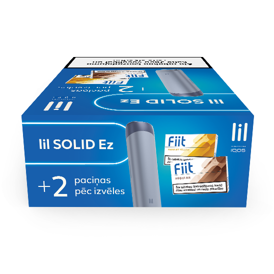 lil SOLID Ez синего цвета и 2 упаковки Fiit