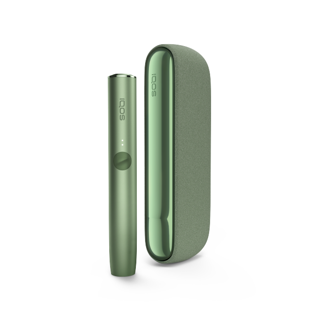 IQOS ILUMA apsildāma ierīce Moss Green krāsā