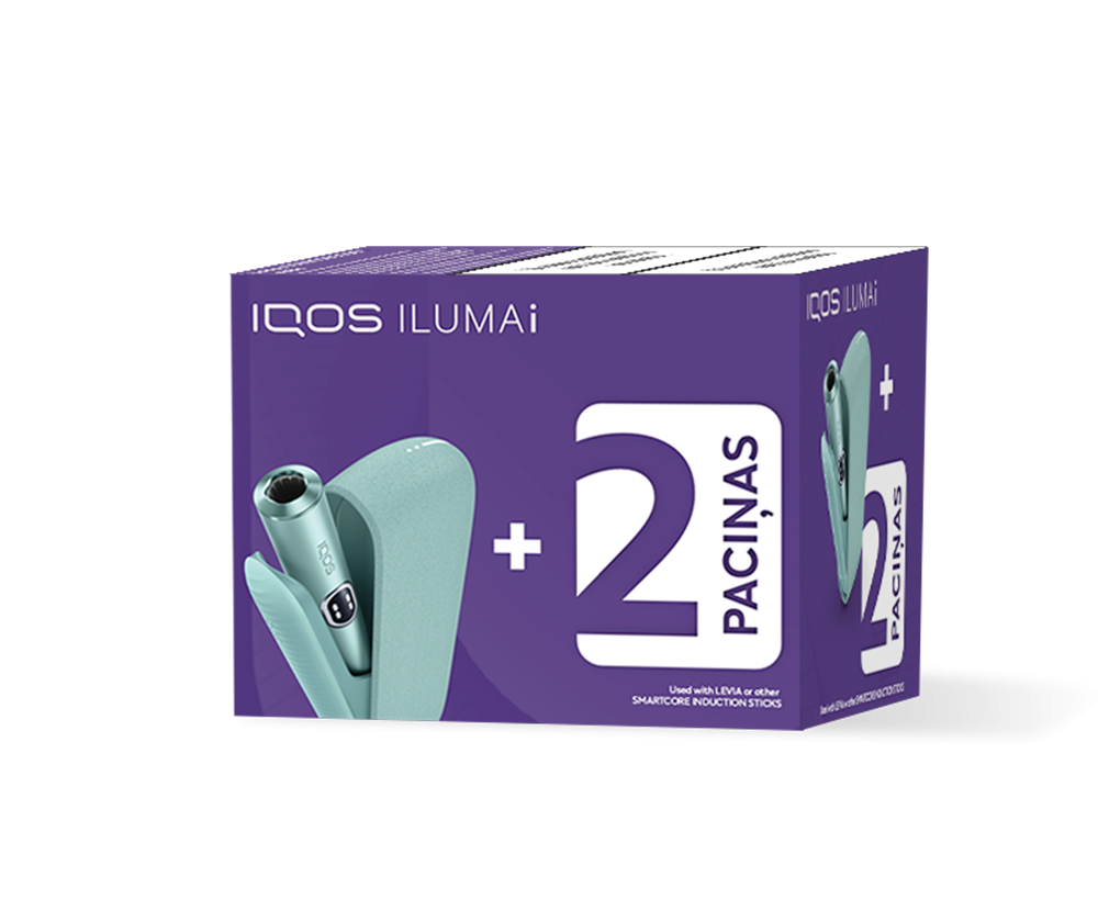 IQOS ILUMA i ONE and 2 LEVIA packs