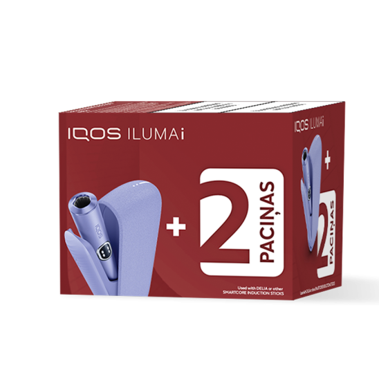 IQOS ILUMA i and 2 DELIA packs