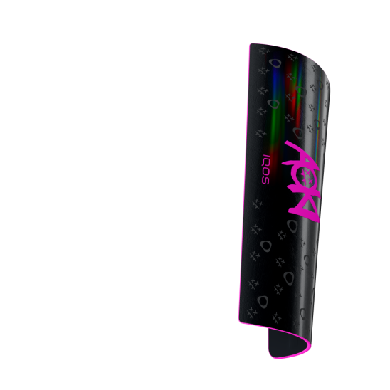 IQOS ILUMA x Steve Aoki Wrap - Iridescent Black