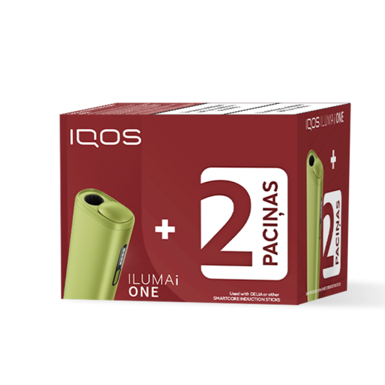 IQOS ILUMA i ONE and 2 DELIA packs