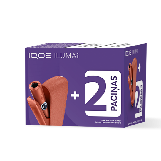 IQOS ILUMA i ONE and 2 LEVIA packs