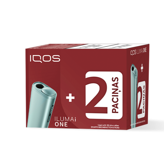 IQOS ILUMA i ONE and 2 DELIA packs