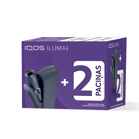 IQOS ILUMA i ONE and 2 LEVIA packs