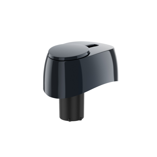 lil SOLID Ez глянцевые металлические колпачки  в цвете Black 2