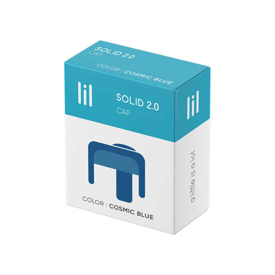 lil solid 2.0 Колпачок cosmic blue 2