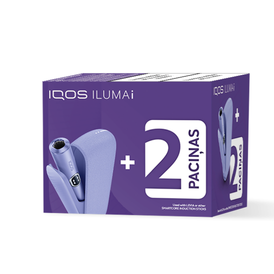 IQOS ILUMA i ONE and 2 LEVIA packs