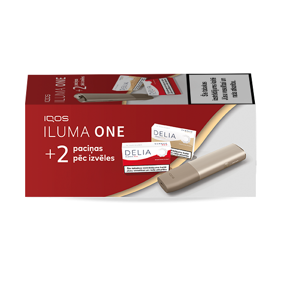 IQOS ILUMA ONE и 2 упаковки DELIA