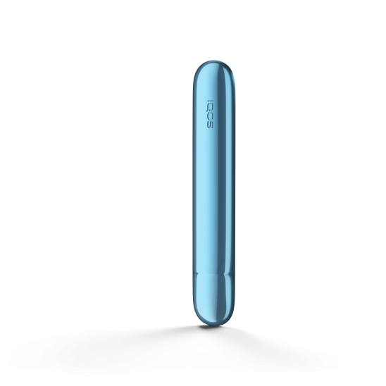 IQOS ILUMA metāliskais vāciņš Azure Blue krāsā
