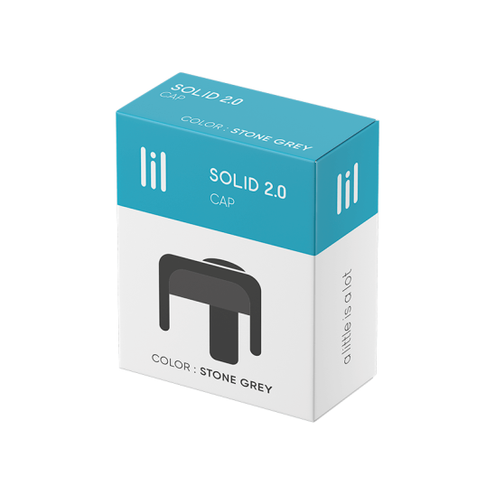 lil solid 2.0 Колпачок stone grey 2