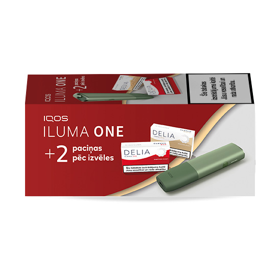 IQOS ILUMA ONE и 2 упаковки DELIA