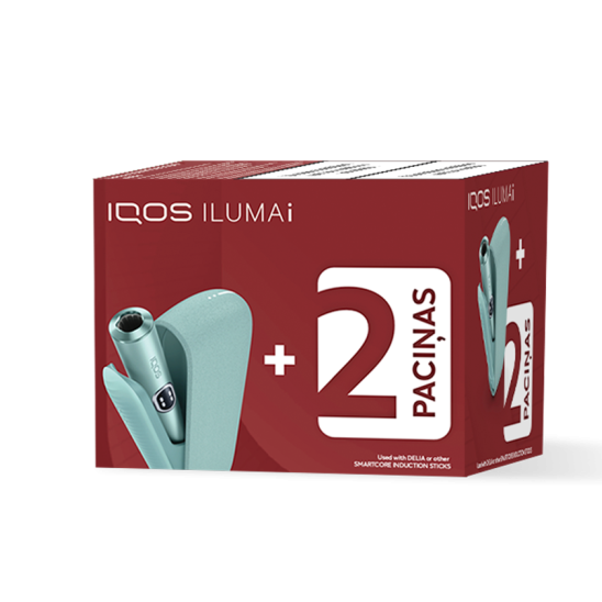 IQOS ILUMA i and 2 DELIA packs