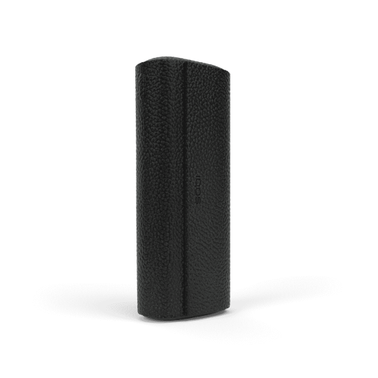 Полная накладка IQOS ILUMA PRIME, подобная коже, цвета Obsidian Black