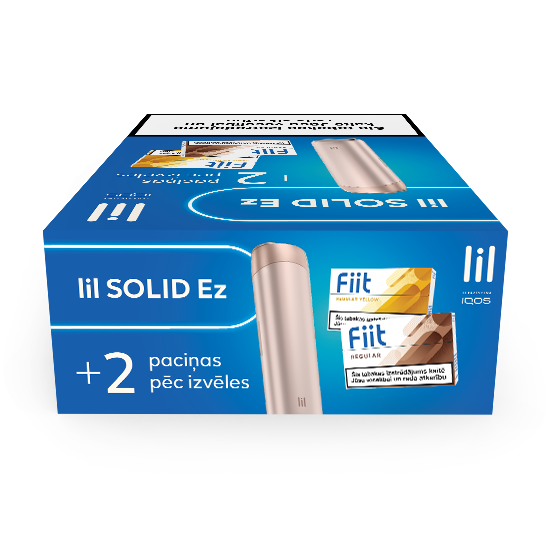 lil SOLID Ez цвета розового золота и 2 упаковки Fiit