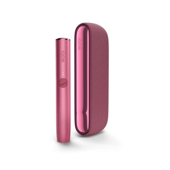IQOS ILUMA apsildāma ierīce Sunset Red krāsā