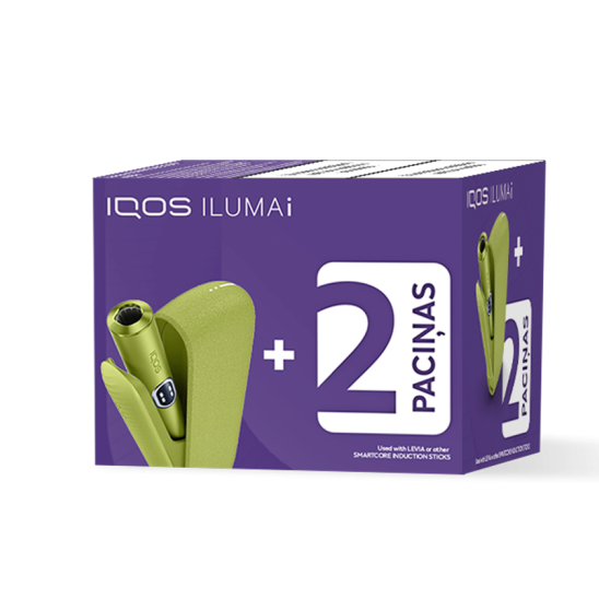 IQOS ILUMA i ONE and 2 LEVIA packs