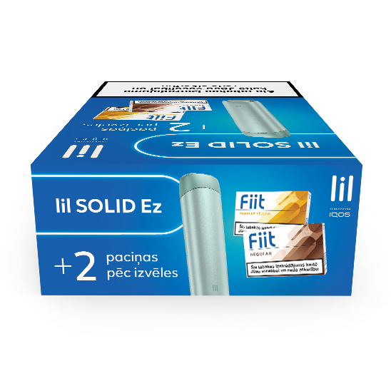 lil SOLID Ez мятного цвета и 2 упаковки Fiit