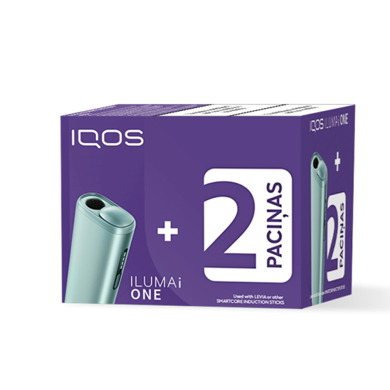 IQOS ILUMA i ONE and 2 LEVIA packs