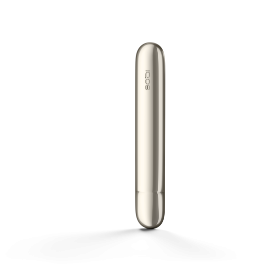 IQOS ILUMA metāliskais vāciņš Pebble Beige krāsā