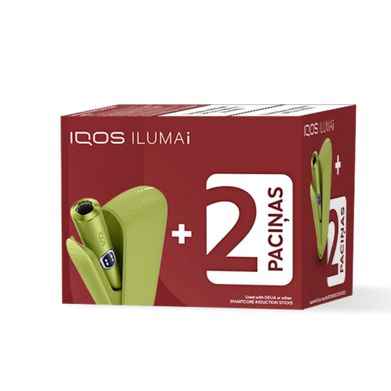 IQOS ILUMA i and 2 DELIA packs