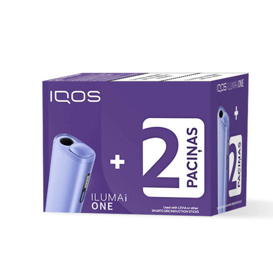 IQOS ILUMA i ONE and 2 LEVIA packs