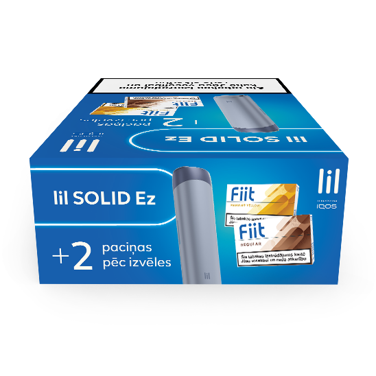 lil SOLID Ez синего цвета и 2 упаковки Fiit