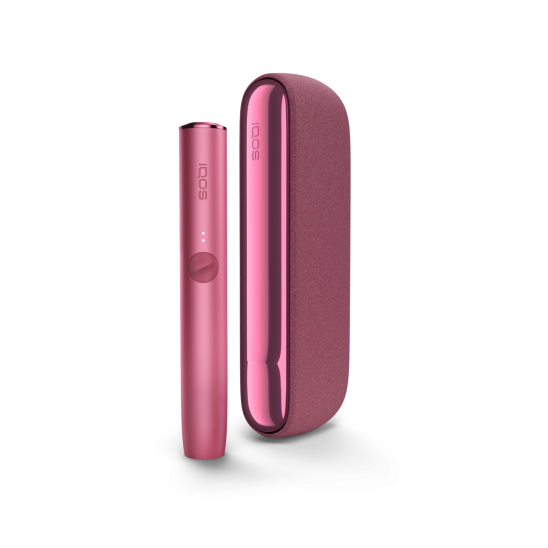 IQOS ILUMA apsildāma ierīce Sunset Red krāsā