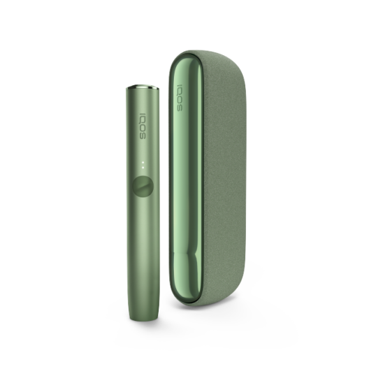 IQOS ILUMA apsildāma ierīce Moss Green krāsā