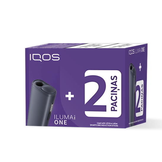 IQOS ILUMA i ONE and 2 LEVIA packs