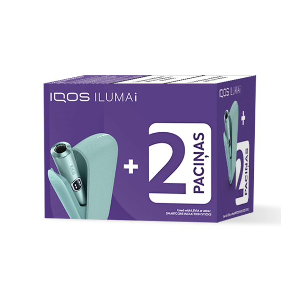 IQOS ILUMA i ONE and 2 LEVIA packs