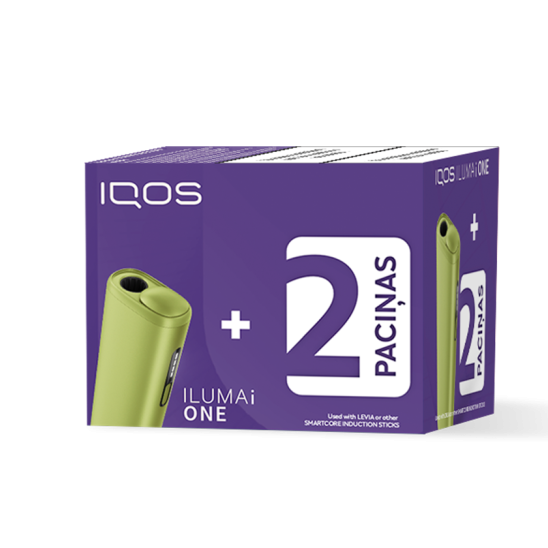 IQOS ILUMA i ONE and 2 LEVIA packs