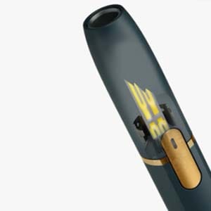 IQOS 2.4 tehnoloģijas ilustrācija.