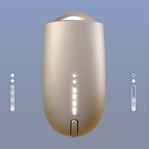 IQOS 3 DUO с включенными индикаторами.