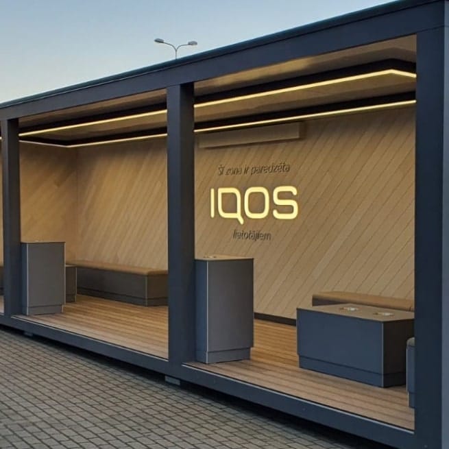 IQOS atpūtas telpa
