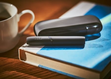 Синий держатель IQOS