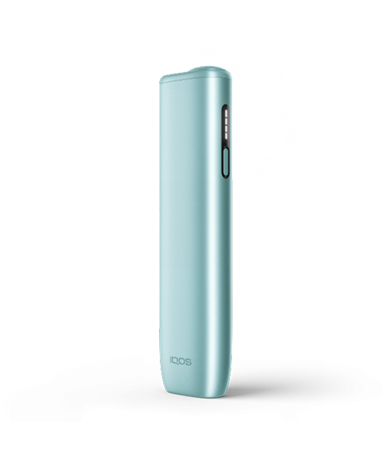 IQOS ILUMA i ONE device in Breeze blue color.